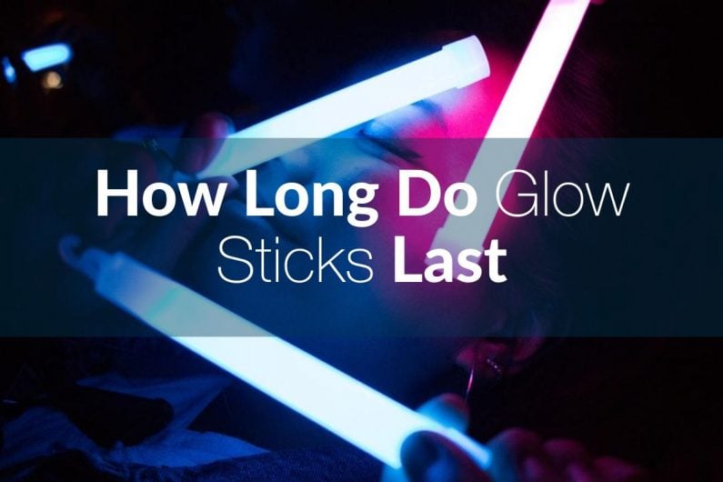 How long do glow sticks glow sales